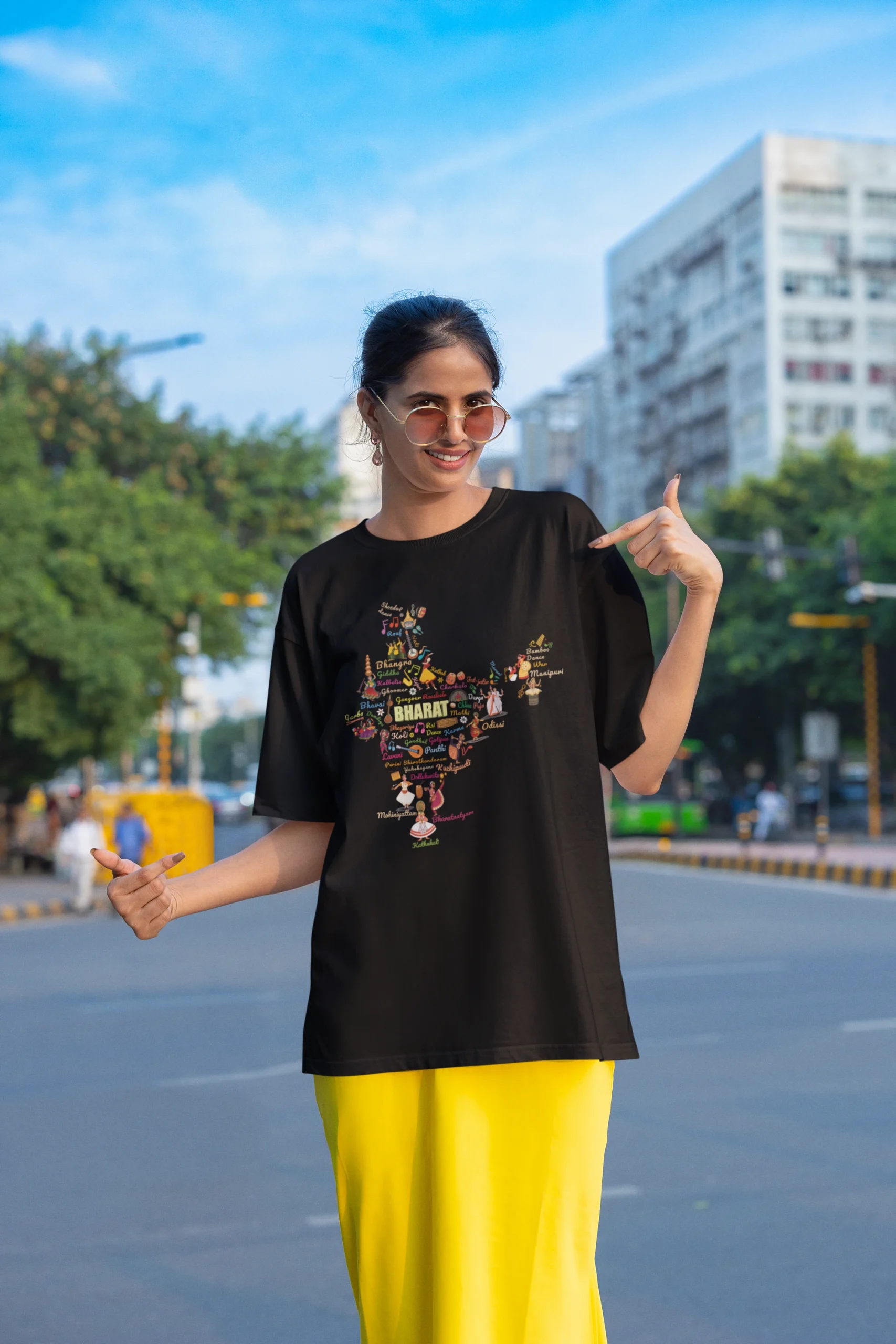 Bharat | Oversized T-Shirt | Nrityashiksha Edition
