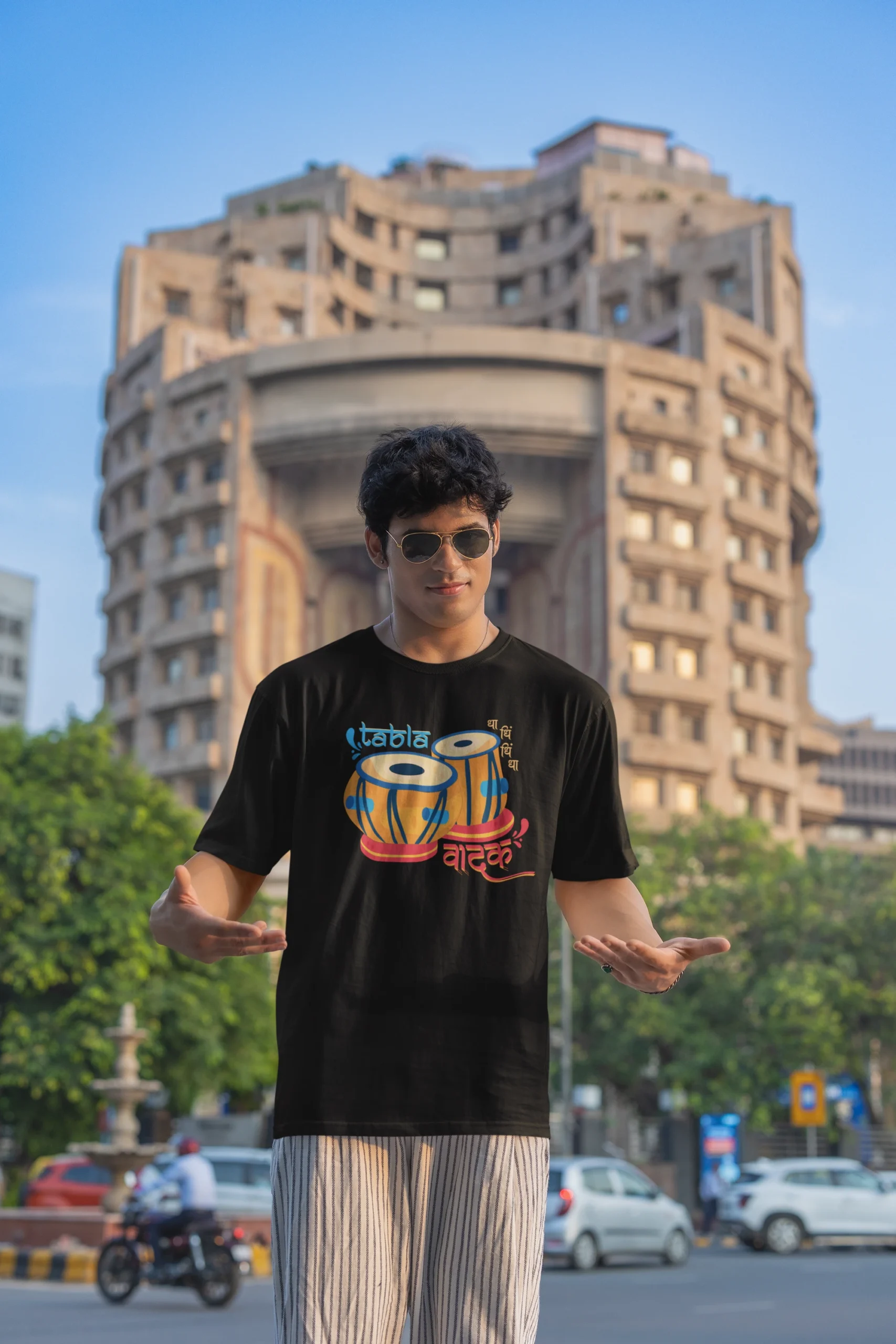 Tabla Vadak | Oversized T-Shirt | Nrityashiksha Edition