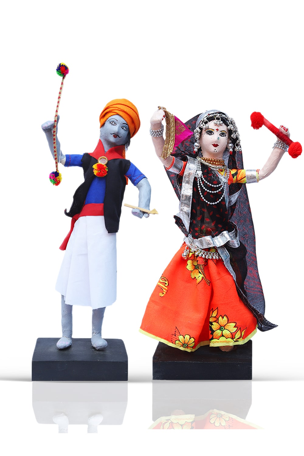 Bhil Tribe Dance Dolls